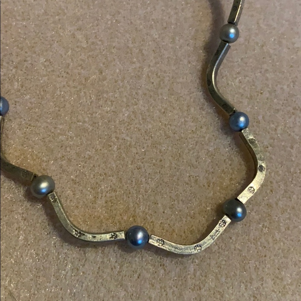 Sterling Silver and Pearl necklace